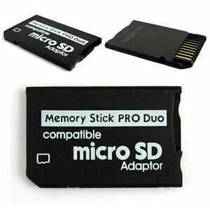 Adaptador De Memoria Micro Sd A Memory Stick Pro Duo. Psp