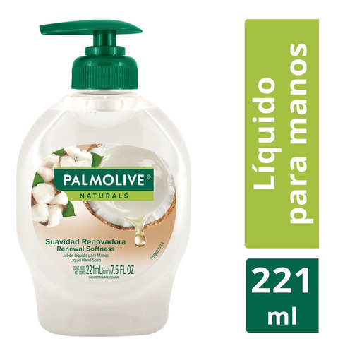 Jabón Líquido Palmolive Naturals Suavidad Renovadora 221 Ml