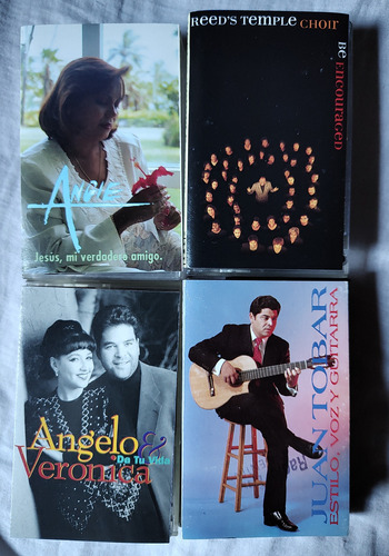 Angie Y Otros - Lote X 4 Cassettes