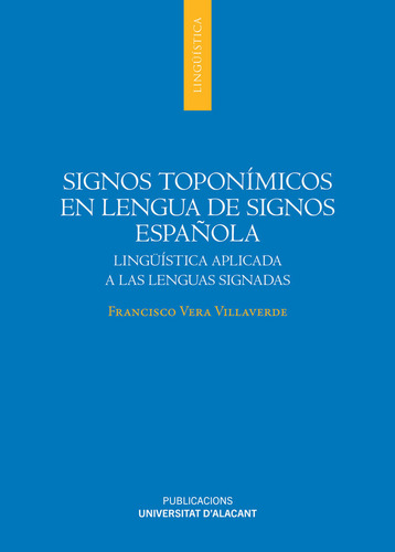 Libro Signos Toponimicos En Lengua De Signos Espaã¿ola - ...