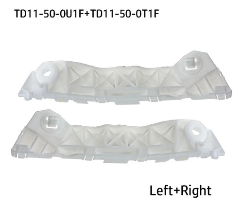 1 Par Retenedores Soporte Parachoques Delantero For Mazda