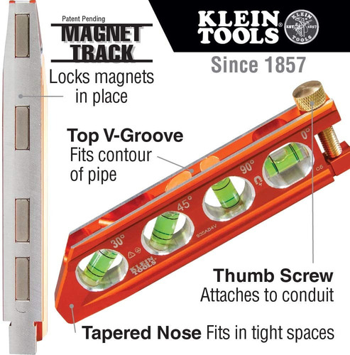 Nivel Torpedo Con Iman 6,25 Pulgadas Klein Tools 935ab4v