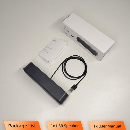 Altavoz Usb Para Computadora Lielongren, Sonido Estéreo Mejo