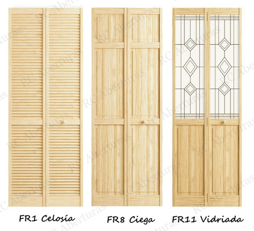 Imagen 5 de 10 de Plegable 2 Hojas Ciegas 91 X 204 A 206 Alto