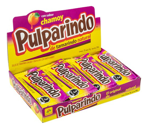 Pulparindo Con Sabor Chamoy De Tamarindo Natural