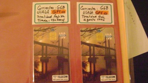 Tarjeta Telefoni Coleccion Telecom Provincia Corrientes Us 2 (Usado)