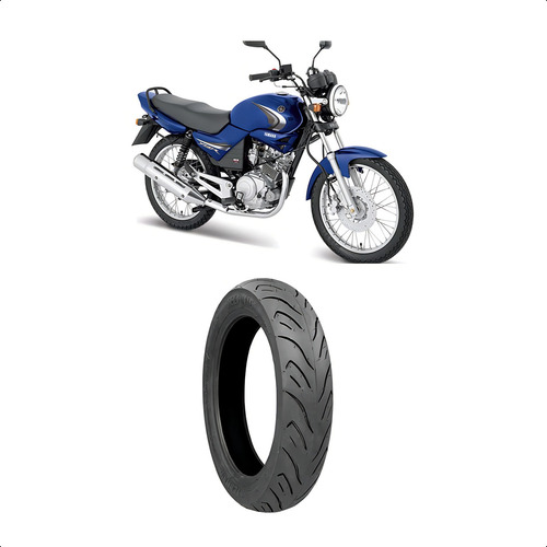Pneu Traseiro Ybr Factor Fazer150 100/80-18 Sport R S/camara