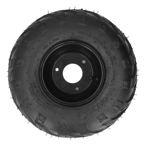 Neumático 145/706 Atv Tubeless Con Llanta De Goma De 6 Pulga