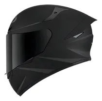 Comprar Capacete Moto Gp Kyt Tt Course Plain Matt Black Preto Fosco Cor 58 Desenho Solid Tamanho do capacete 58