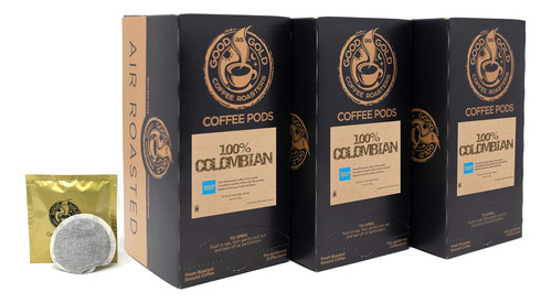 Capsulas De Cafe 100% Colombianas - Good As Gold Coffee - (3