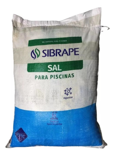 Sal Para Limpeza De Piscinas Para Gerador Cloro 25kg Sibrape