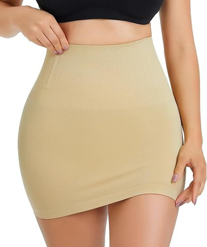 Body Shapewear Falda Cintura Alta Tummy Control Para Mujer