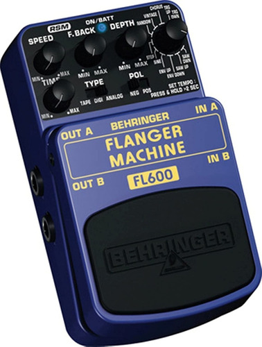 Behringer Fl 600 Pedal De Efectos Guitarra Flanger Machine