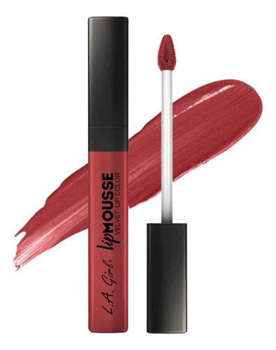 Labial Líquido L.a Girllip Mousse Velvet Lip Colour Color Bff