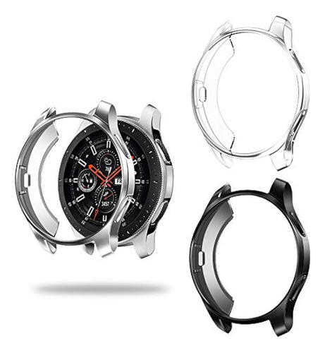 Fintie Case Compatible Con Samsung Galaxy Watch 46mm, Tpu Sl