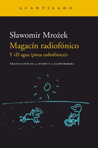 Magacãân Radiofãâ³nico, De Mrozek, Slawomir. Editorial Acantilado En Español