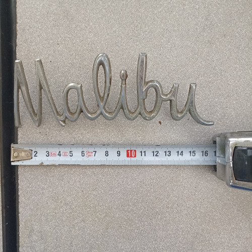 Emblema Chevrolet Malibu  Chelelle Metal  