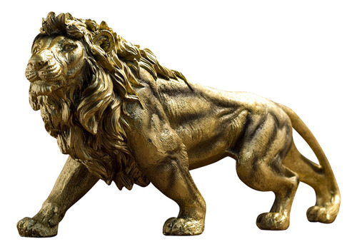 Mighty Lion Statue Art Crafts, Escultura De Animales De