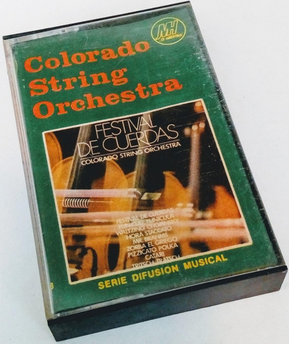 Cassette De Musica Festival De Cuerdas Colorado String 