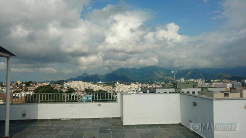 Imagem 24 de 26 de Cobertura Com 3 Dormitórios À Venda, 250 M² Por R$ 900.000,00 - Pechincha - Rio De Janeiro/rj - Co0013