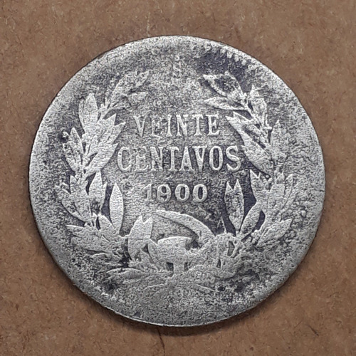 Moneda 20 Centavos 1900, Escasa