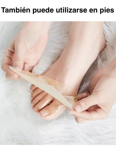 Imagen 5 de 7 de Mascarilla De Aloe Vera Para Manos Y Pies Exfoliar Blanquear