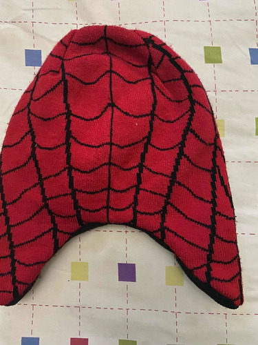 Gorro Spiderman Niño H&m T=5/8. Usado. (Usado)