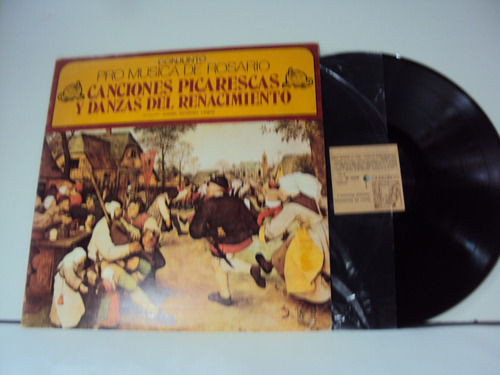 Vinilo Lp 212 Canciones Picarescas Y Danzas Del Renacimiento