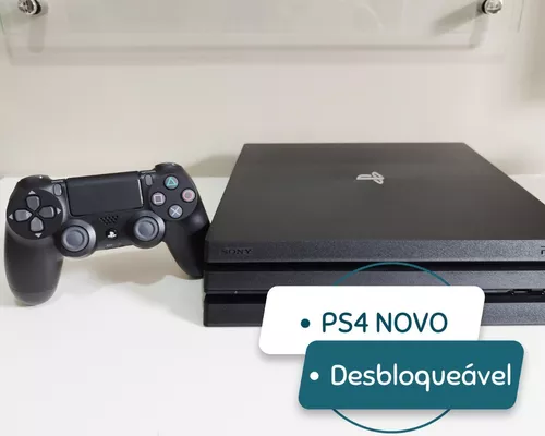 Playstation 4 Pro 1tb 4k - Novo - Firmware 6.70