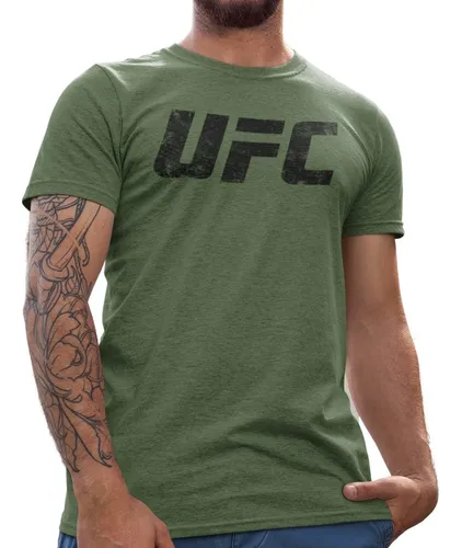 Playera Ufc Mma Impresi n De Calidad Algod n Peinado Mod.41
