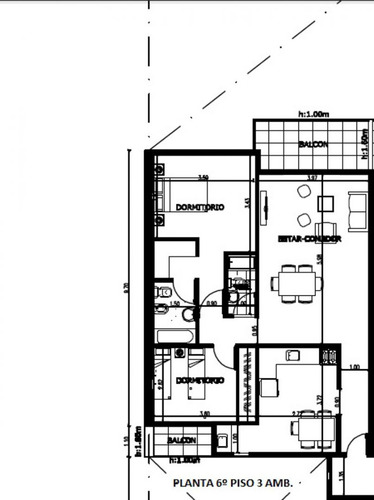 3 Ambientes | Patron Al 6144