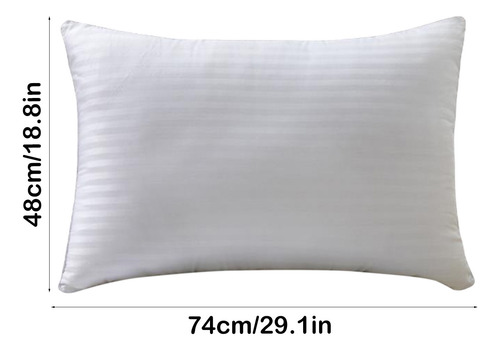 Almohada R Hotel Cotton White Almohada De Algodón Con Plumas