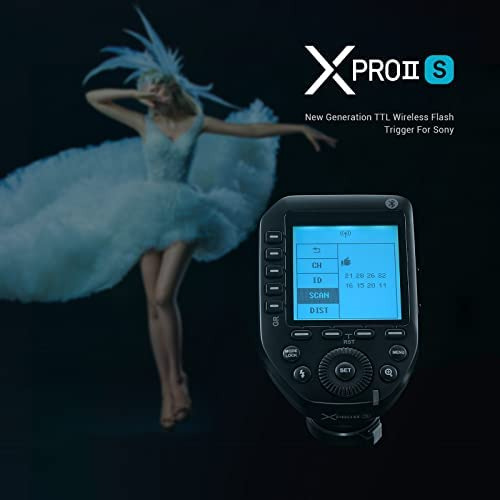 Godox Xproii-s Flash Inalámbrico Para Cámara Sony, Hss Ttl C