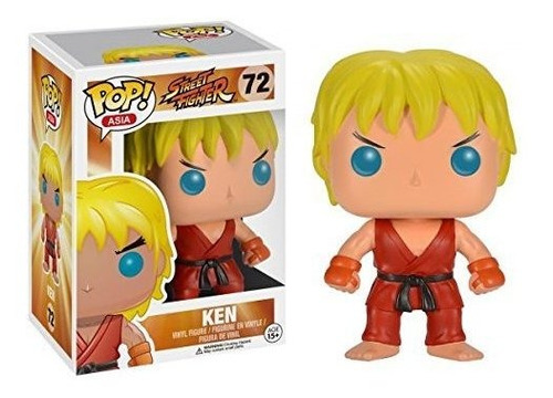 Figura De Vinilo Exclusiva Ken De Street Fighter.