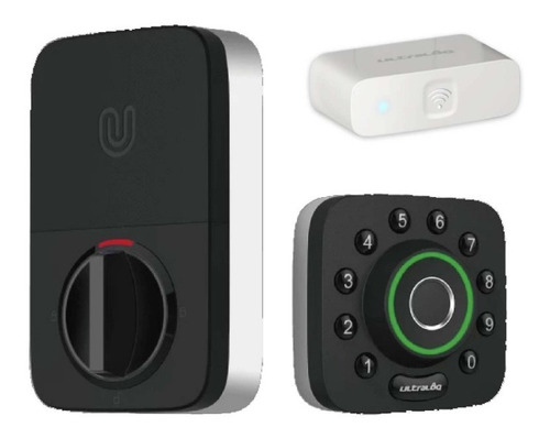 Combo Ubolt Pro + Bridge Cerrojo Biometrico Huella Wi-fi
