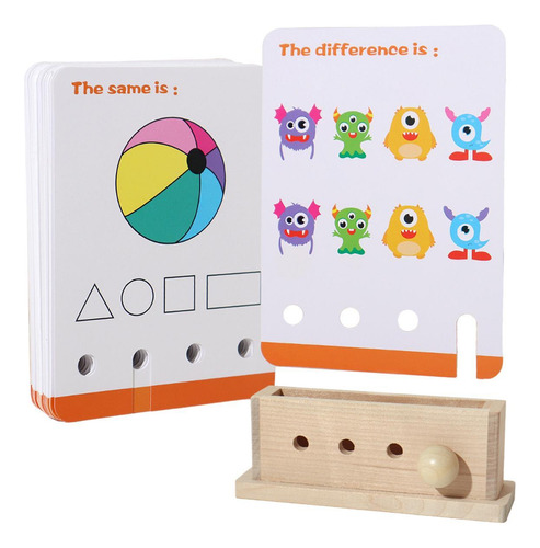 Juguete De Clasificación De Formas, Tarjetas Nivel Simple