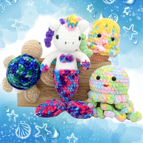 Yarfofun Rainbow Velvet Chenille De Yarfofun, Paquete De 12