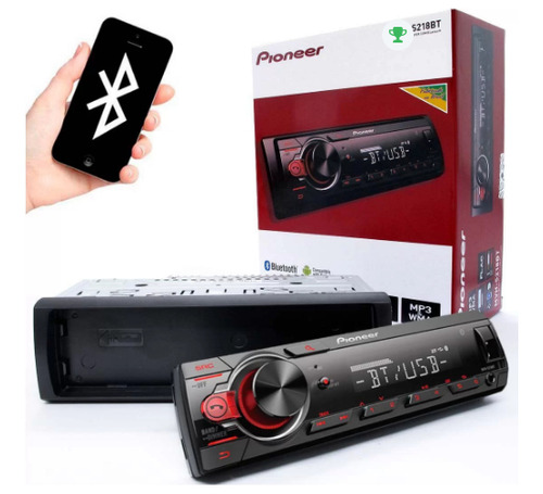 Media Receiver Pioneer Mvh-s218bt Bluetooth Usb Spotify