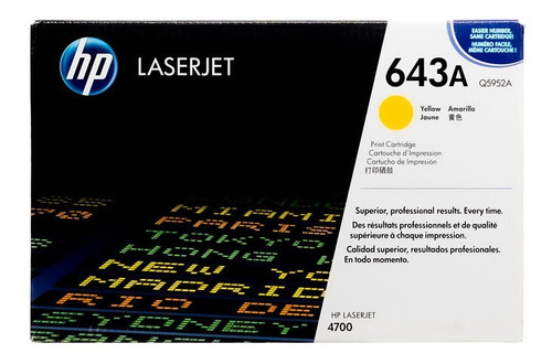 Doble Recarga Toner Hp 643a Q5952a Laserjet 4700