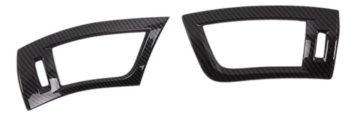 Adecuado Para Alpha-abs Black Carbon Fiber Grain F 2015-2018