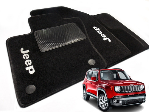 Imagem 4 de 8 de Jogo Tapete Jeep Renegade 2016 2017 2018 2019 2020 Carpete