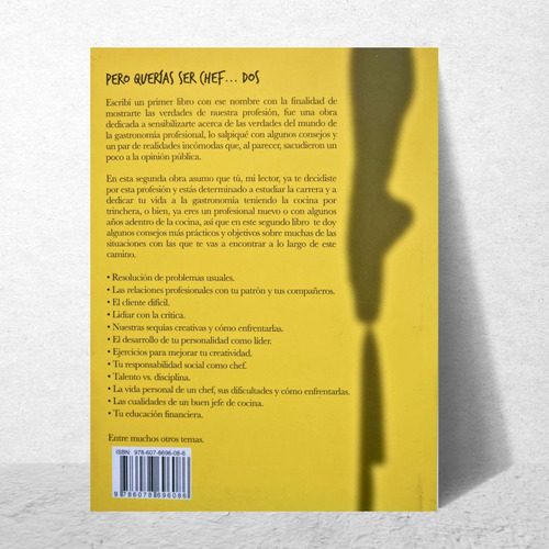 Libro Autografiado Y Dedicado Pero Querías Ser Chef Dos
