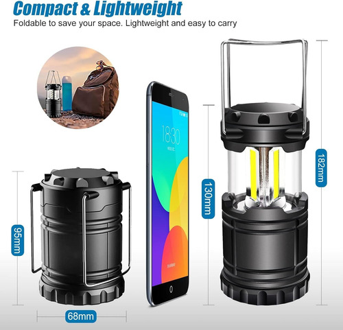 Linterna Led De Camping Portátil, Led Camping Lantern, 2025