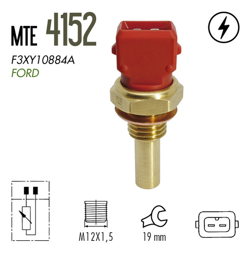 4152 - Plug Eletrônico - Água - Mte-thomson