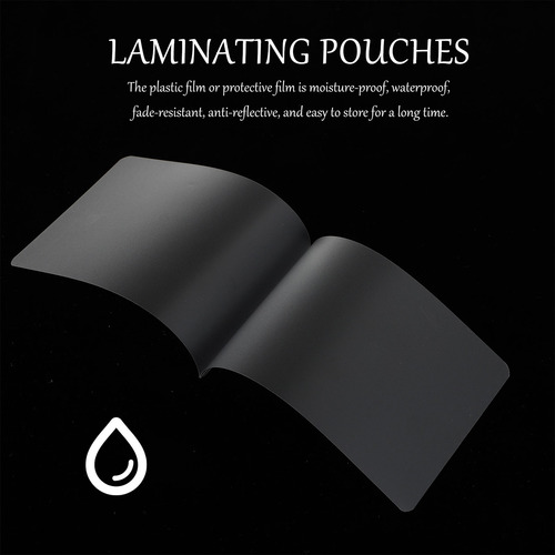 200 Láminas De Laminación Térmica Universales Transparentes,