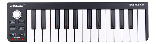 Controlador Midi Easykey.25 Keyboard Worlde Mini