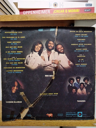 Saturday Night Fever - 2 Vinilos - Producido Por Phonogram (Usado)
