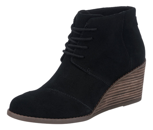Toms Mujer Hide Round Toe Botas Casuales T B098l6sksx_100424