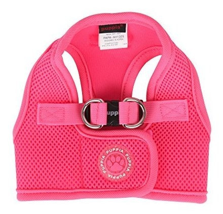 Puppia Neon Soft Vest Arnés B, Xs, Rosa