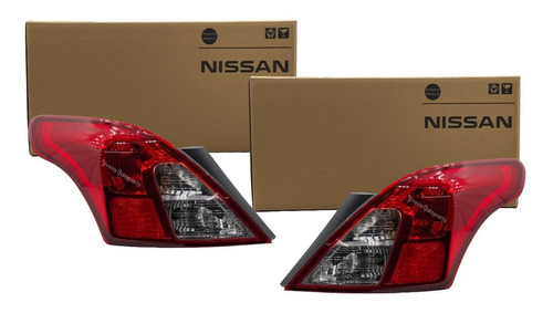 Kit Micas Calaveras Trasera Versa 2018 Original Nissan Envio